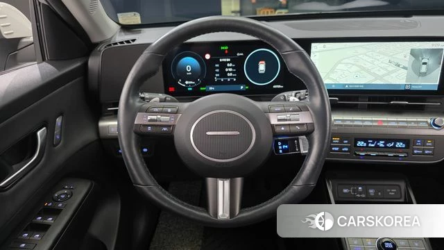 Hyundai Kona Hybrid (SX2) 2023 Серебристо-серый из Кореи, фото 3