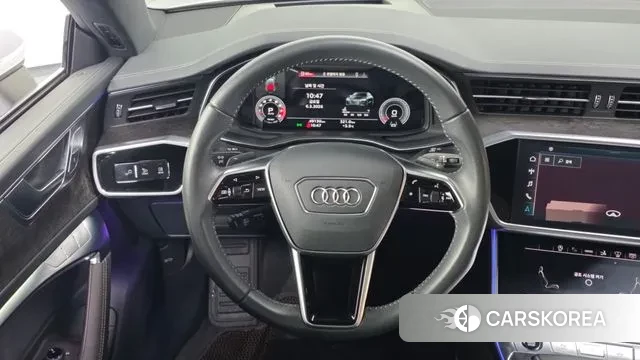 Audi A7 (4K) 2021 Белый из Кореи, фото 3