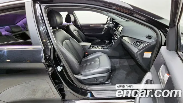 Hyundai Sonata New Rise Hybrid 2018 Черный из Кореи, фото 3