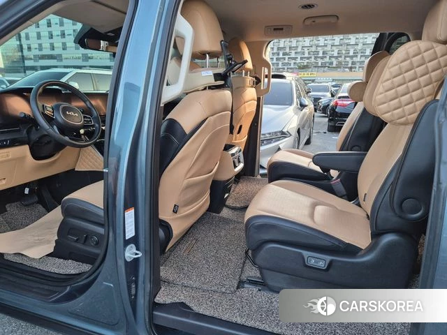Kia Carnival 4th generation 2021 Темно-зеленый из Кореи, фото 3