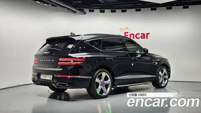 Genesis GV80 2021 Черный из Кореи, фото 3