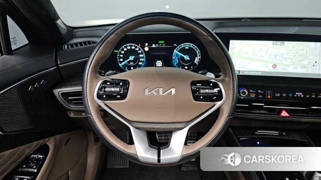 Kia K8 Hybrid 2021 Синий из Кореи, фото 3