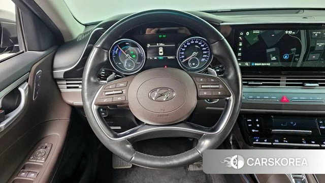 Hyundai The New Grandeur IG Hybrid 2020 Серый из Кореи, фото 3