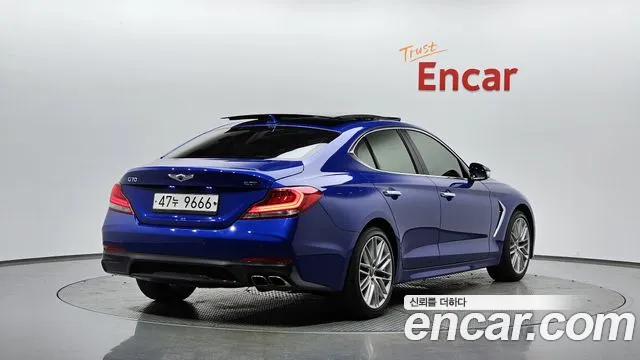 Genesis G70 2019 Синий из Кореи, фото 3