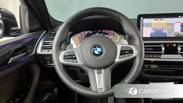 BMW X4 (G02) 2024 Черный из Кореи, фото 3