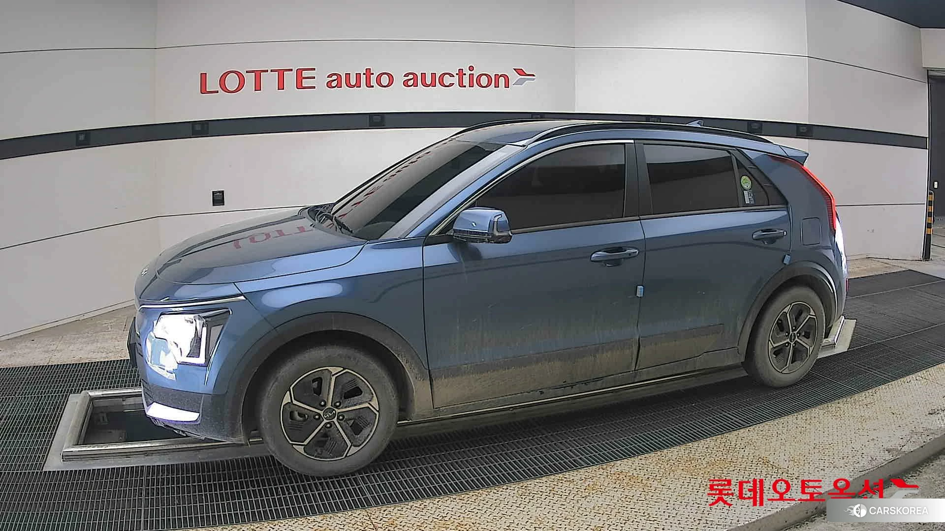 Kia Niro Hybrid 2022 Mineral Blue из Кореи, фото 3