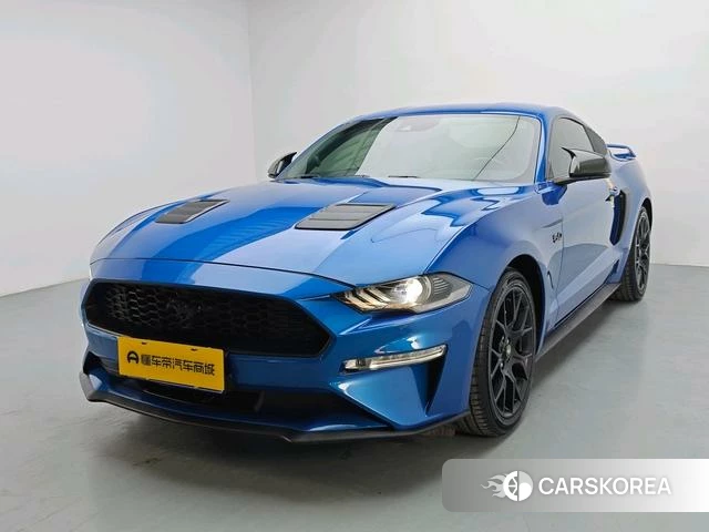 Ford Mustang 2021 Синий из Китая, фото 3