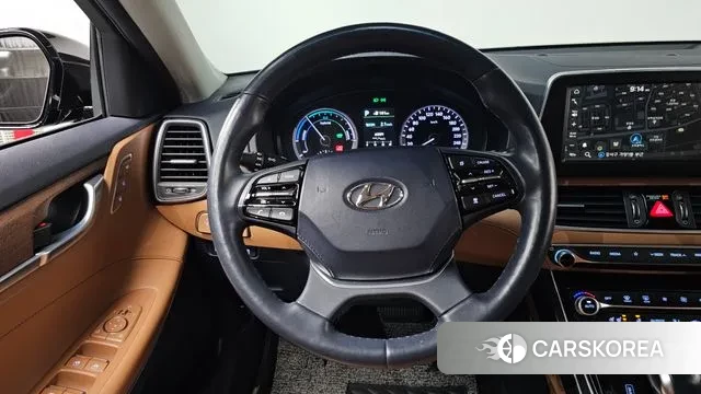 Hyundai Grandeur IG Hybrid 2019 Черный из Кореи, фото 3