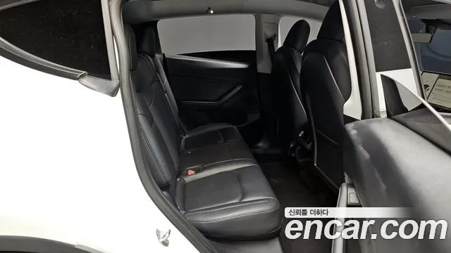 Tesla Model Y 2021 Белый из Кореи, фото 3