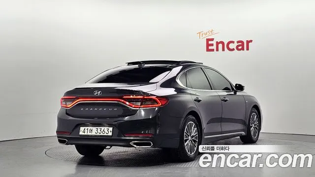 Hyundai Grandeur IG Hybrid 2018 Серый из Кореи, фото 3