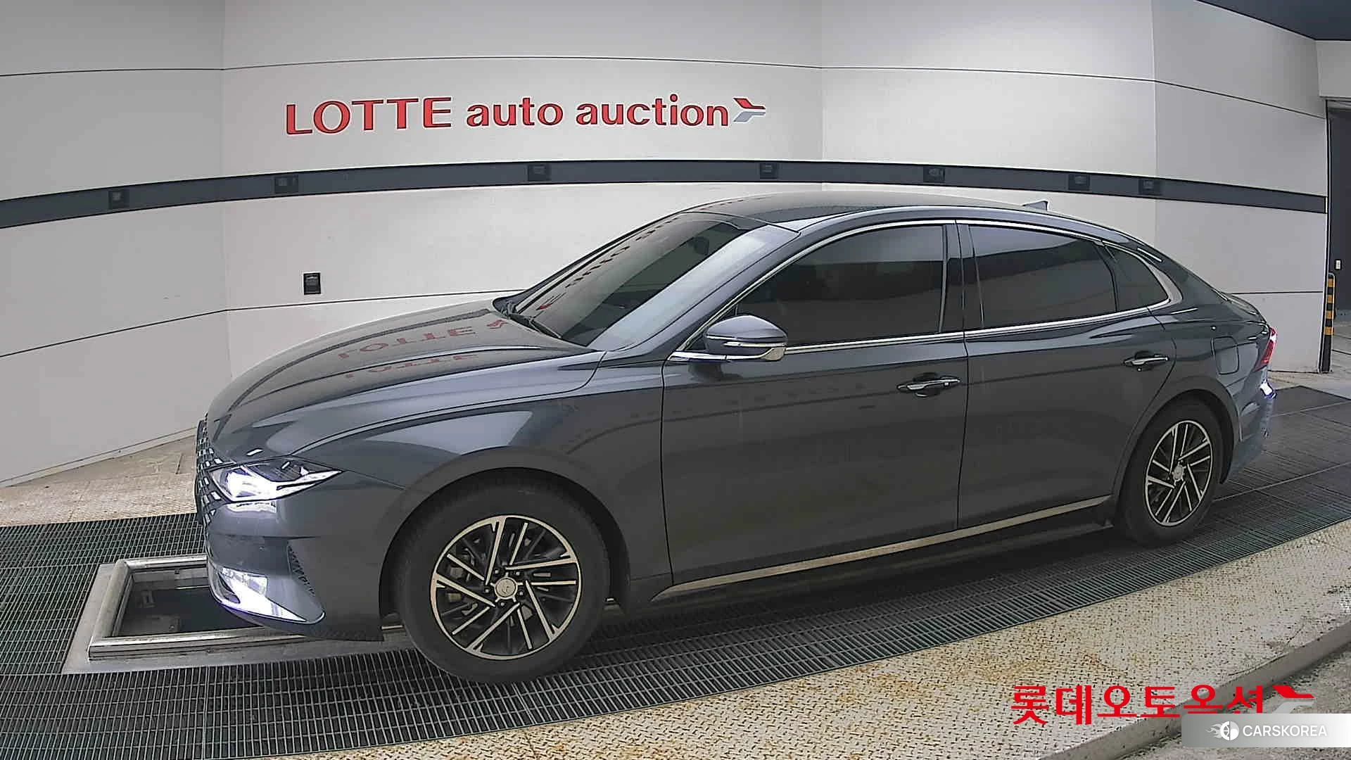 Hyundai Grandeur 2022 Nocturne Grey Metallic из Кореи, фото 3