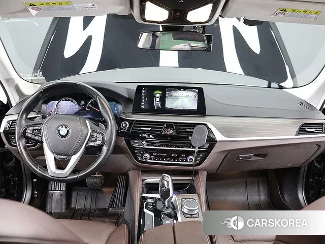 BMW 5 Series (G30) 2018 Черный из Кореи, фото 3