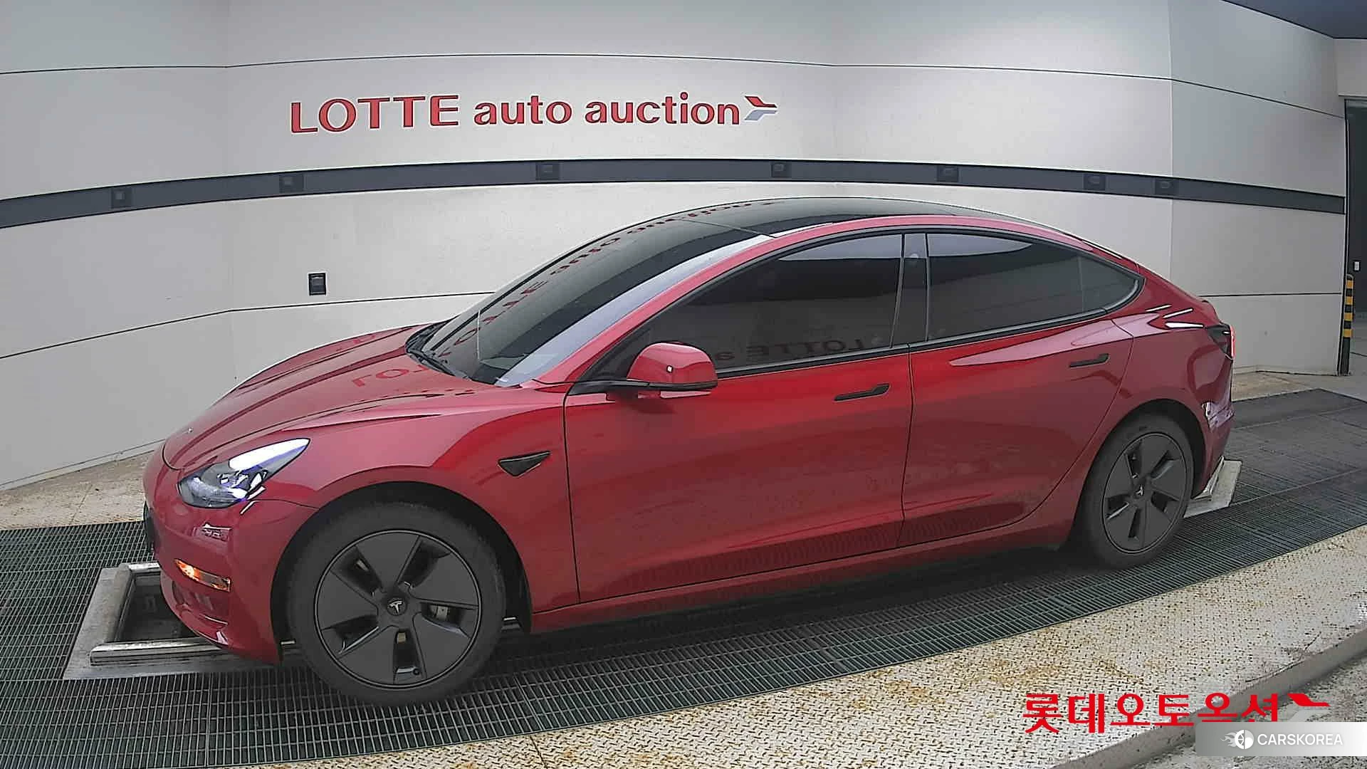 Tesla Model 3 Long Range 2022 Red Multi-coat из Кореи, фото 3