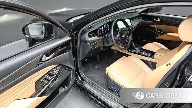 Kia K7 Premier Hybrid 2021 Черный из Кореи, фото 3