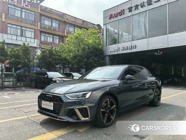 Audi A4L 2024 Зеленый из Китая, фото 3