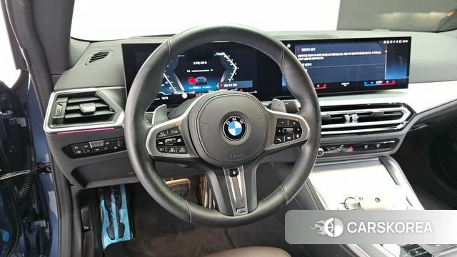 BMW 4 Series (G22) 2024 Небесно-голубой из Кореи, фото 3