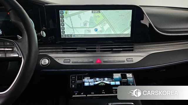 Hyundai The New Grandeur IG Hybrid 2022 Черный из Кореи, фото 3