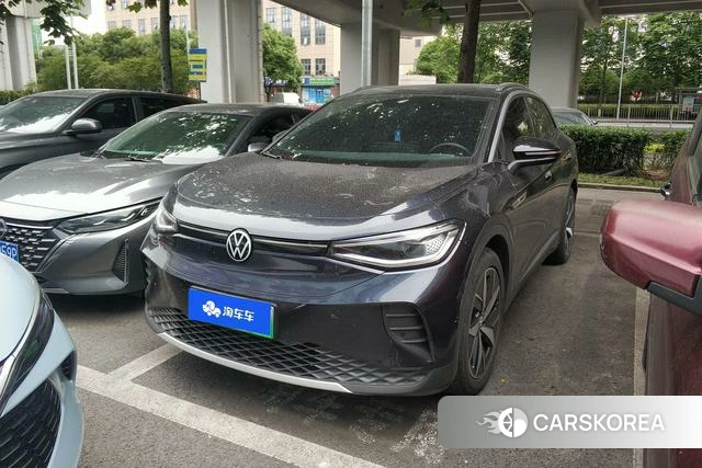 Volkswagen ID.4 CROZZ 2022 Синий из Китая, фото 3