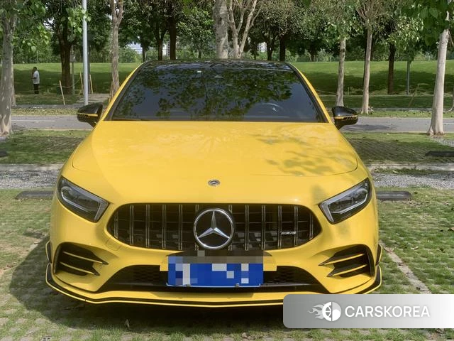Mercedes-Benz Class A AMG (imported) 2023 Желтый из Китая, фото 3