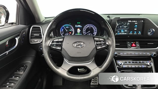 Hyundai Grandeur IG Hybrid 2019 Белый из Кореи, фото 3