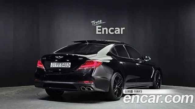 Genesis G70 2020 Черный из Кореи, фото 3