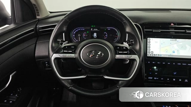 Hyundai Tucson Hybrid (NX4) 2022 Серый из Кореи, фото 3