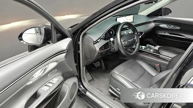 Genesis GV70 2021 Черный из Кореи, фото 3