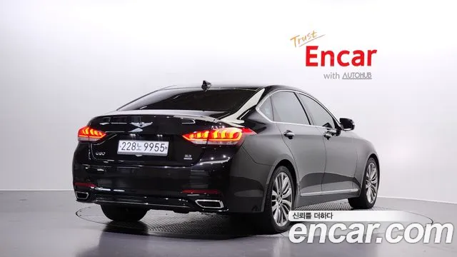 Genesis G80 2018 Черный из Кореи, фото 3