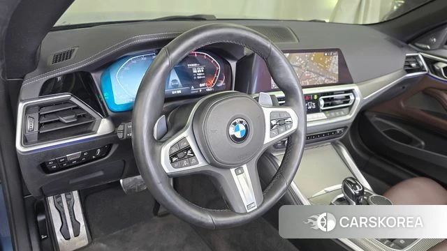 BMW 4 Series (G22) 2021 Синий из Кореи, фото 3