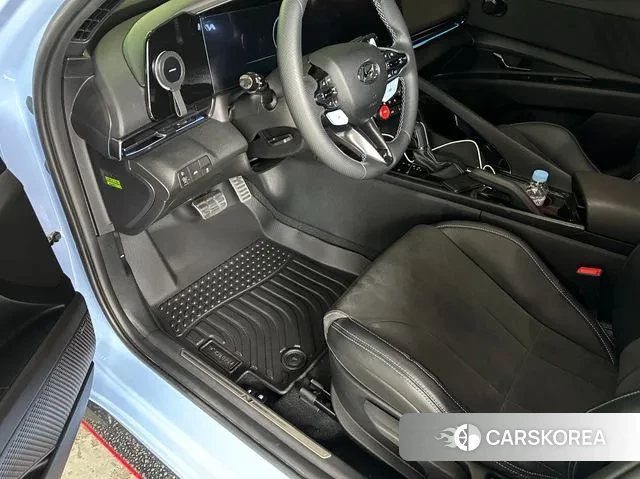 Hyundai Avante (CN7) 2022 Небесно-голубой из Кореи, фото 3