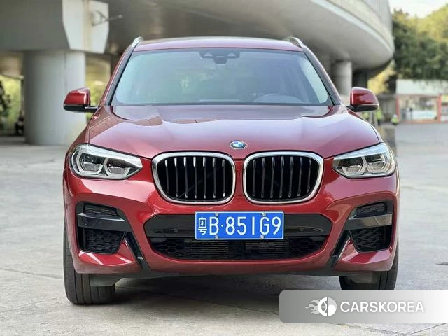 BMW X3 2021 Красный из Китая, фото 3