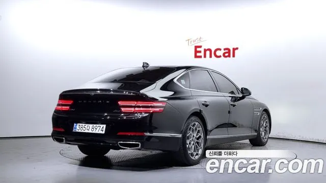 Genesis G80 (RG3) 2021 Черный из Кореи, фото 3