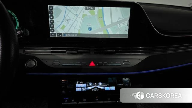 Hyundai The New Grandeur IG Hybrid 2022 Белый из Кореи, фото 3