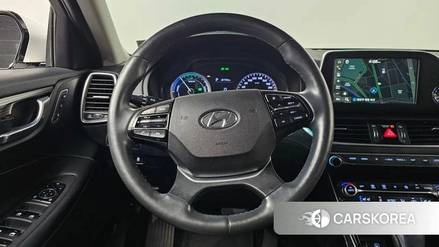 Hyundai Grandeur IG Hybrid 2019 Белый из Кореи, фото 3