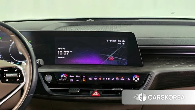 Kia K8 Hybrid 2022 Черный из Кореи, фото 3