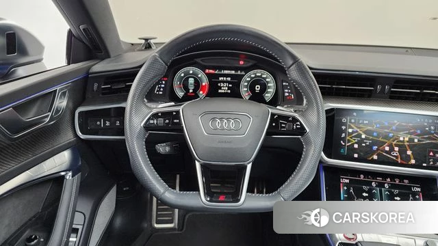 Audi S7 (4K) 2021 Синий из Кореи, фото 3