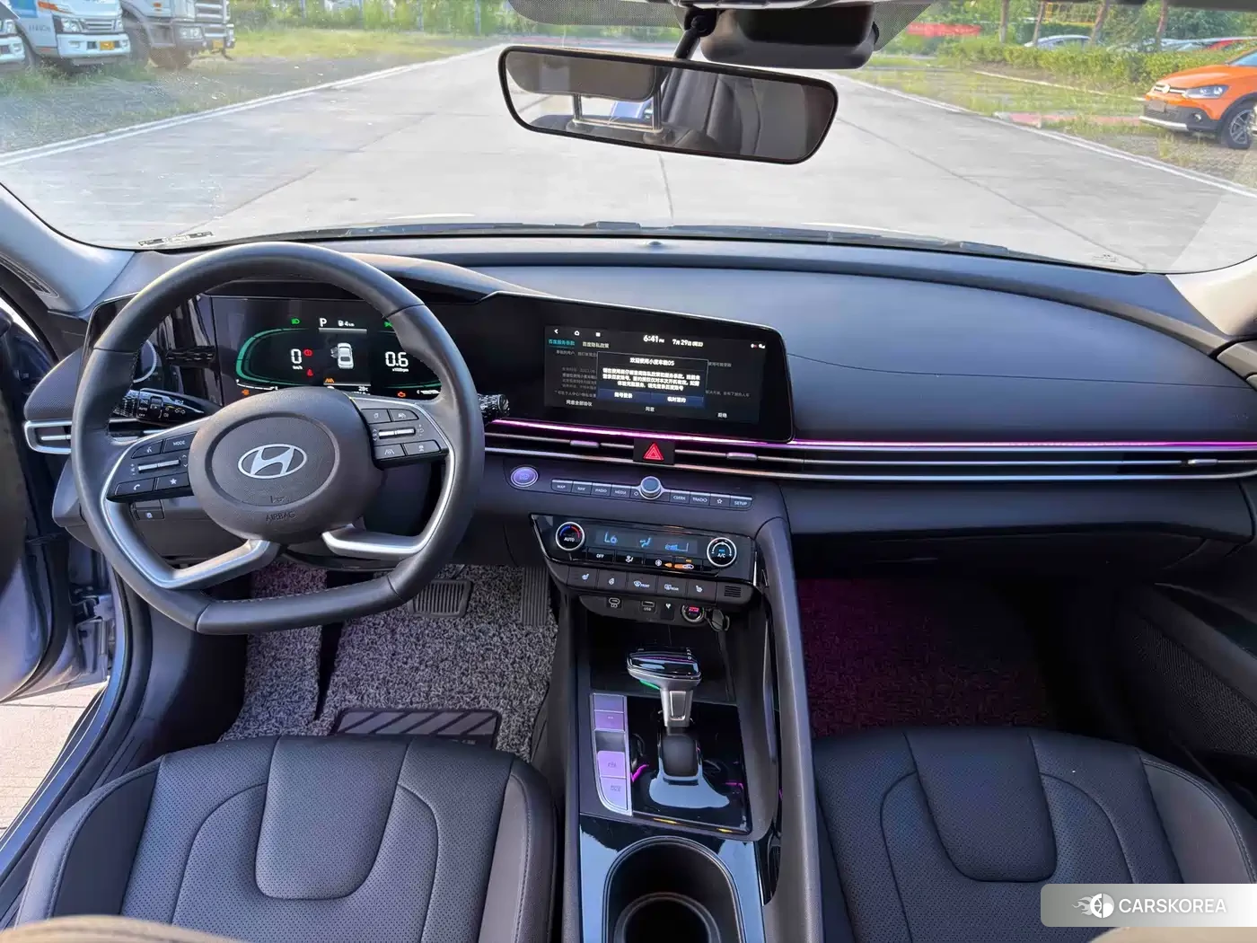 Hyundai Elantra 2024 Синий из Китая, фото 3