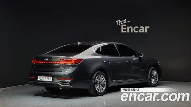 Kia K7 Premier Hybrid 2021 Серый из Кореи, фото 3