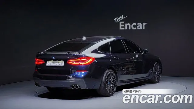 BMW 6 Series GT (G32) 2020 Черный из Кореи, фото 3