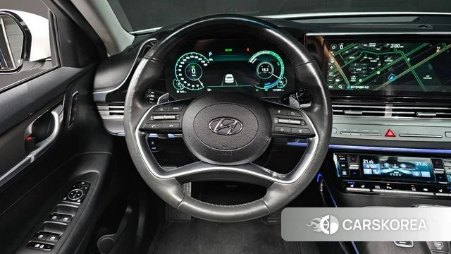 Hyundai The New Grandeur IG Hybrid 2020 Белый из Кореи, фото 3