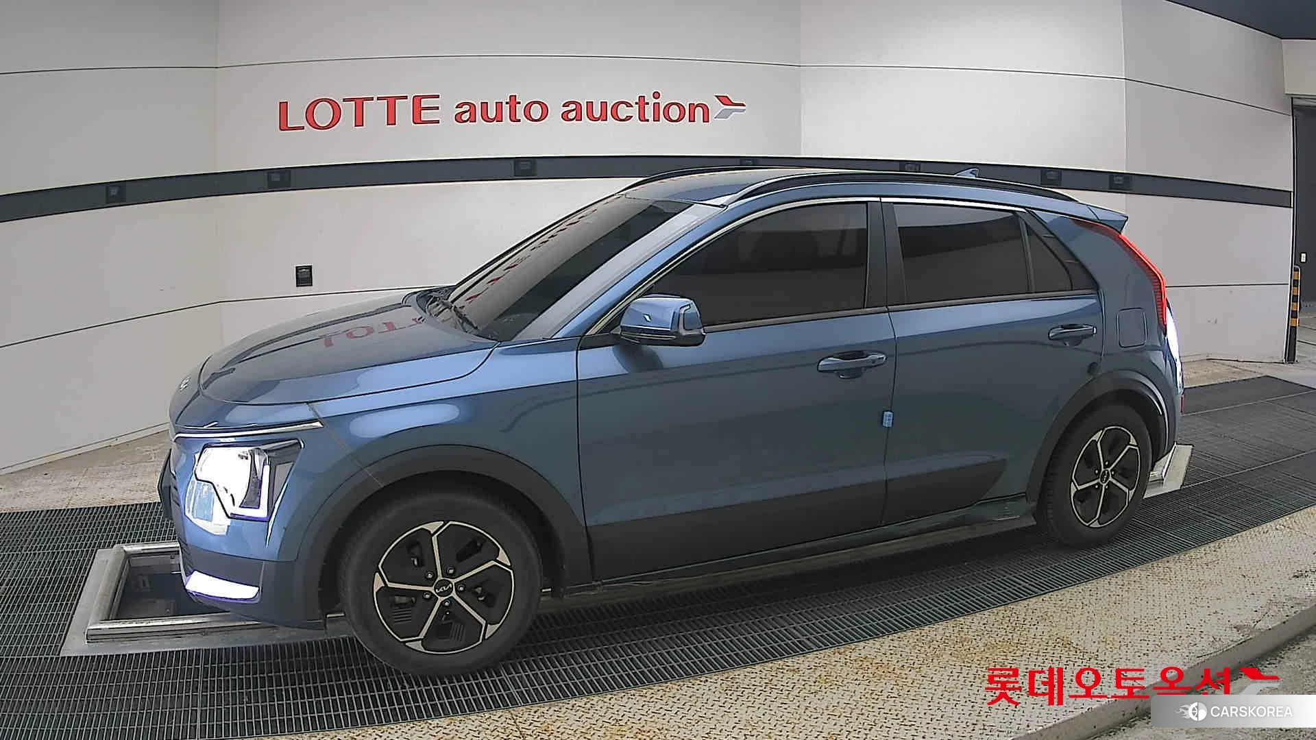 Kia Niro Hybrid 2022 Mineral Blue из Кореи, фото 3