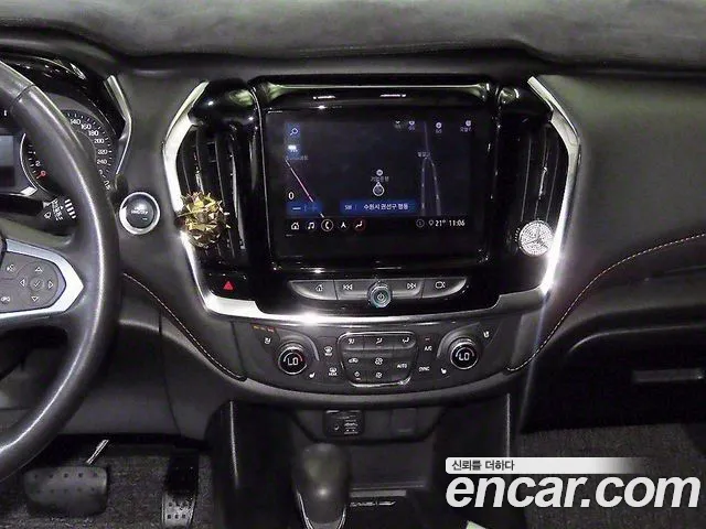 Chevrolet (GM Daewoo) Traverse 2021 Белый из Кореи, фото 3