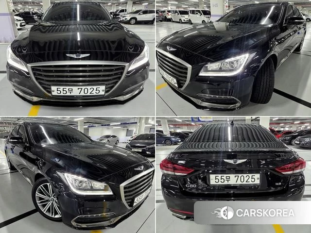 Genesis G80 2018 Черный из Кореи, фото 3