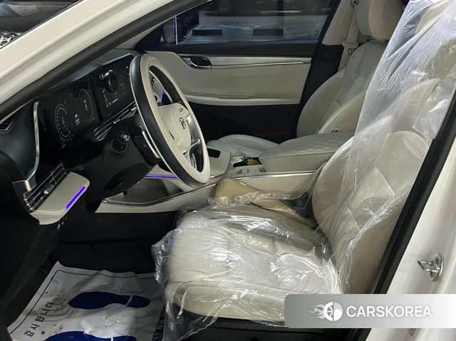 Hyundai The New Grandeur IG Hybrid 2021 Белый из Кореи, фото 3