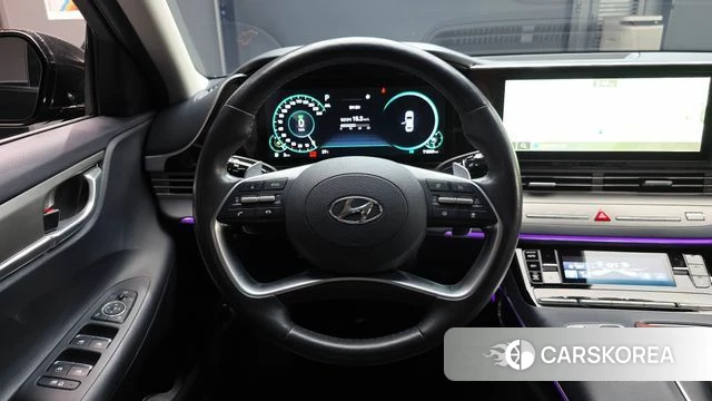 Hyundai The New Grandeur IG Hybrid 2021 Черный из Кореи, фото 3