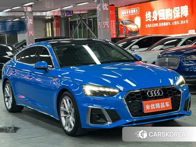 Audi A5 2021 Синий из Китая, фото 3
