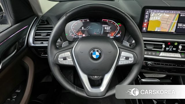 BMW X3 (G01) 2024 Черный из Кореи, фото 3