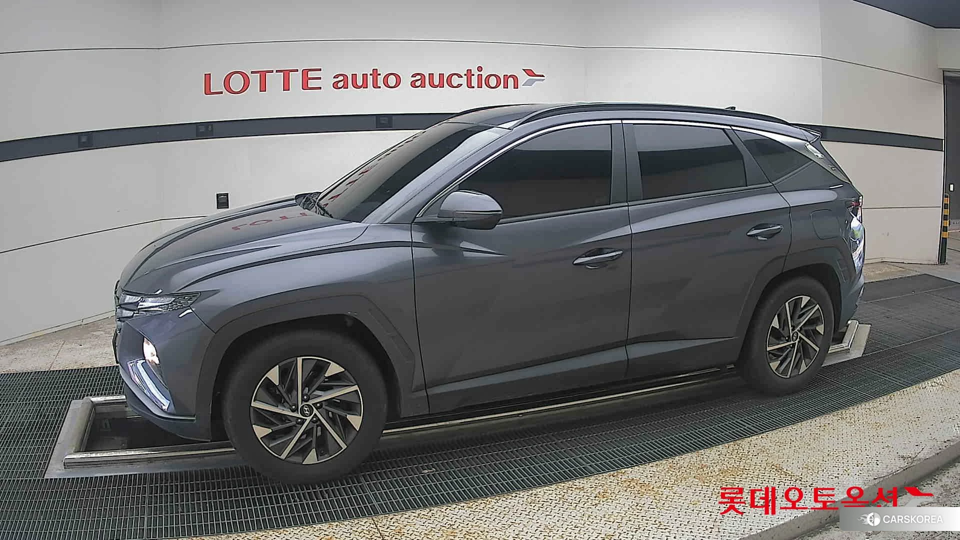 Hyundai Tucson 2022 Titanium Grey Metallic из Кореи, фото 3