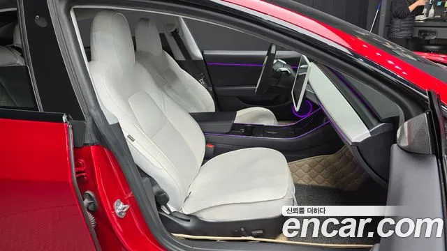 Tesla Model 3 2020 Красный из Кореи, фото 3