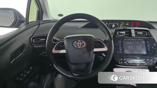 Toyota Prius 4th Generation 2018 Синий из Кореи, фото 3